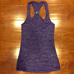 Cool Racerback Heathered Pigment Blue Size 2